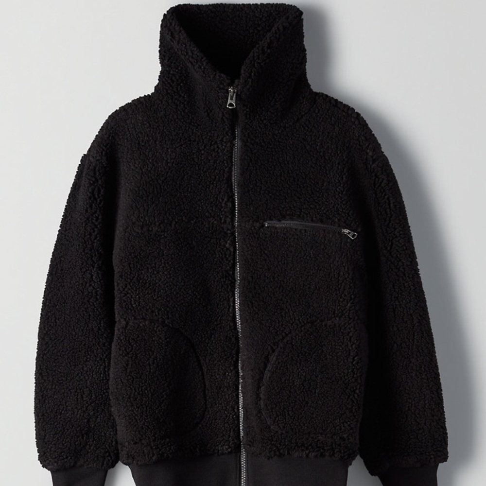 Aritzia Wilfred Free ‘The Teddy Jacket’